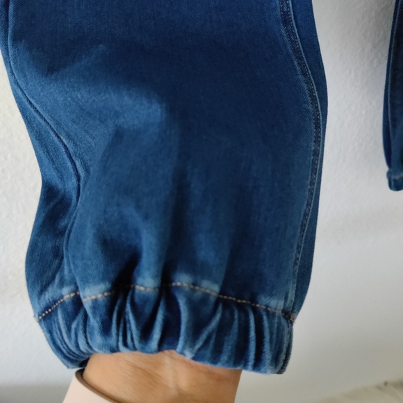 Liverpool LA Drawstring Pull On Jeans Cropped Size Small - Picture 8 of 12